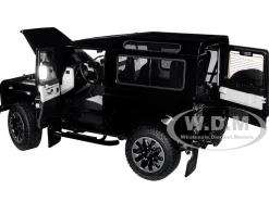 Land Rover Defender 90 Works V8 Black 70th Edition 1/18 Diecast Model Car LCD Models LCD18007
