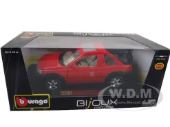 Land Rover Freelander Red 1/24 Diecast Model Car Bburago 22012