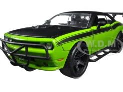 Letty's Dodge Challenger Off Road Green Fast & Furious Movie 1/24 Diecast Model Car Jada 97131