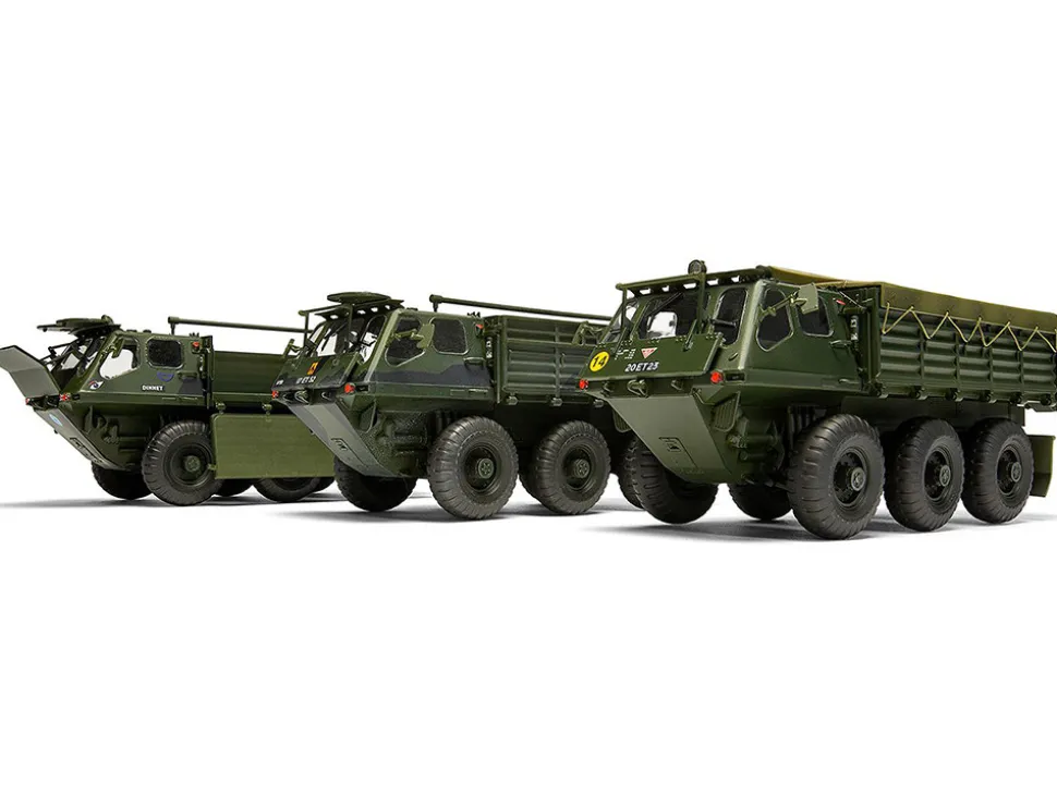 Level 3 Model Kit Alvis FV622 Stalwart Mk.2 Military Truck with 3 Scheme Options 1/35 Plastic Model Kit by Airfix