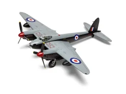 Level 2 Model Kit De Havilland Mosquito B.XVI/B.35/TT.35 Aircraft with 3 Scheme Options 1/72 Plastic Model Kit by Airfix