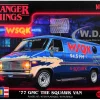 Level 3 Model Kit 1977 GMC "WSQK Squawk" Van "Stranger Things" (2016-2025) TV Series 1/25 Scale Model by Revell