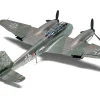 Level 2 Model Kit Messerschmitt Me410A 1 U2 & U4 Fighter Bomber Aircraft with 2 Scheme Options 1/72 Plastic Model Kit Airfix A04066