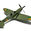 Level 2 Model Kit Supermarine Spitfire Tr.9 Fighter Aircraft with 2 Scheme Options 1/48 Plastic Model Kit by Airfix