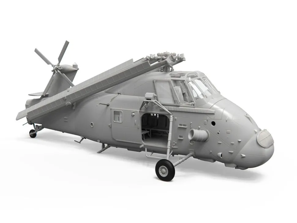 Level 2 Model Kit Westland Wessex HC.2 Helicopter with 3 Scheme Options 1/72 Plastic Model Kit by Airfix