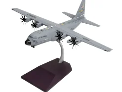 Lockheed C-130H3 Hercules Transport Aircraft "Montana Air National Guard, Great Falls ANGB" United States Air Force "Gemini 200" Series 1/200 Diecast Model Airplane by GeminiJets