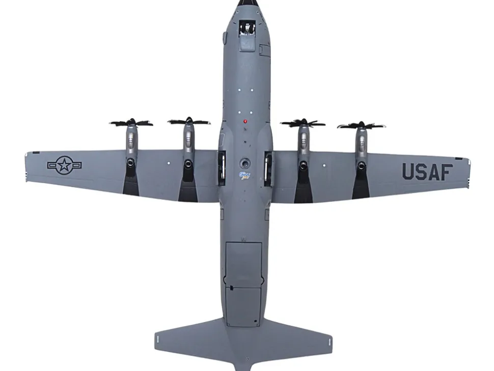 Lockheed C-130J-30 Super Hercules Transport Aircraft "05-8158, Flying Jennies, 815th Airlift Squadron, Keesler Air Force Base" United States Air Force "Gemini 200" Series 1/200 Diecast Model Airplane by GeminiJets