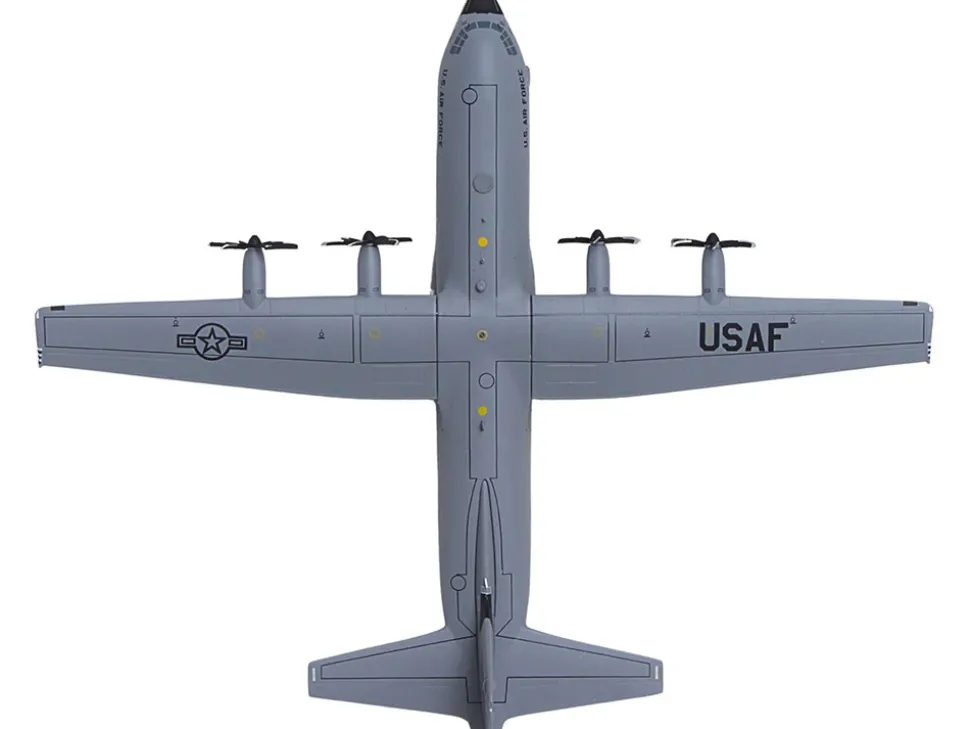 Lockheed C-130J-30 Super Hercules Transport Aircraft "05-8158, Flying Jennies, 815th Airlift Squadron, Keesler Air Force Base" United States Air Force "Gemini 200" Series 1/200 Diecast Model Airplane by GeminiJets