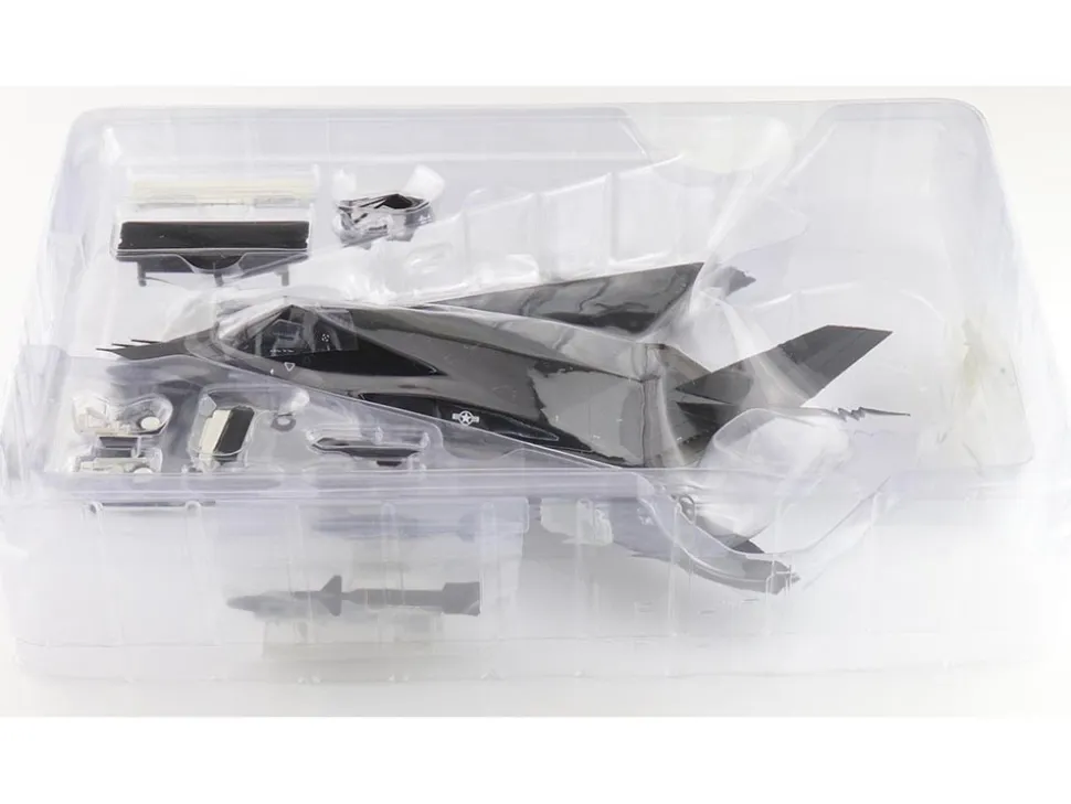 Lockheed F-117A Nighthawk Stealth Aircraft "84-0809" (2022) United States Air Force "Air Power Series" 1/72 Diecast Model by Hobby Master
