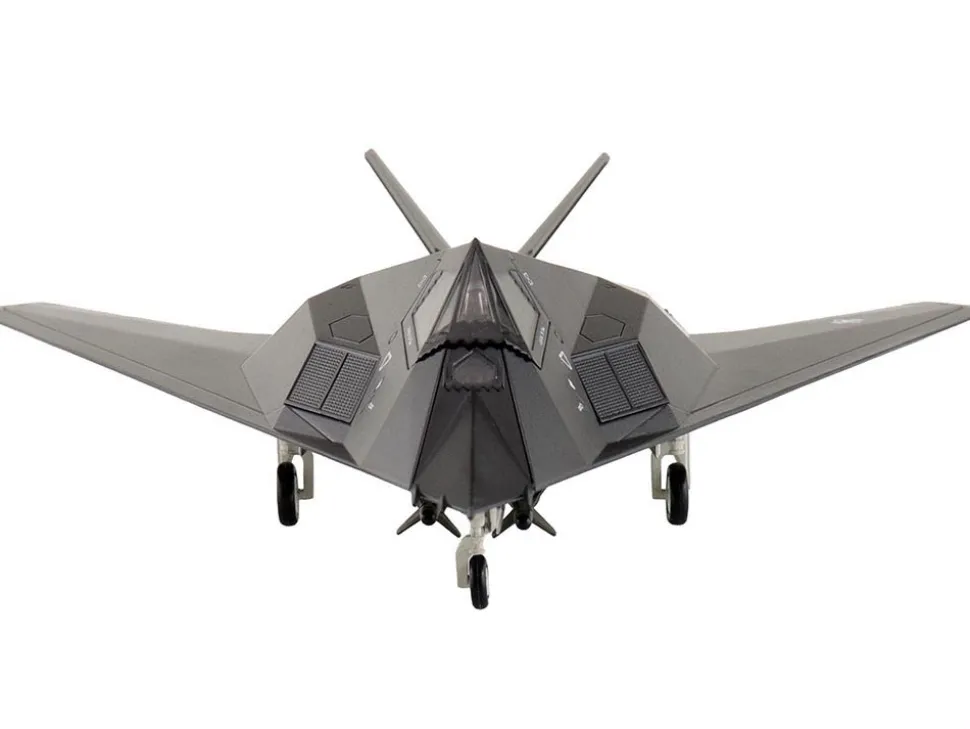 Lockheed F-117A Nighthawk Stealth Aircraft "84-0809" (2022) United States Air Force "Air Power Series" 1/72 Diecast Model by Hobby Master