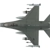 Lockheed F-16C Fighting Falcon Fighter Aircraft "88-0545, 138th Fighter Wing, Oklahoma Air National Guard" (2024) United States Air Force "Air Power Series" 1/72 Diecast Model by Hobby Master