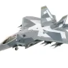 Lockheed F-22 Raptor Stealth Aircraft "Splinter Camouflage" United States Air Force "Air Power Series" 1/72 Diecast Model by Hobby Master