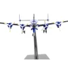 Lockheed L 1049G Super Constellation Commercial Aircraft Blue Angels United States Navy 1/300 Diecast Model Airplane Postage Stamp PS5806-2
