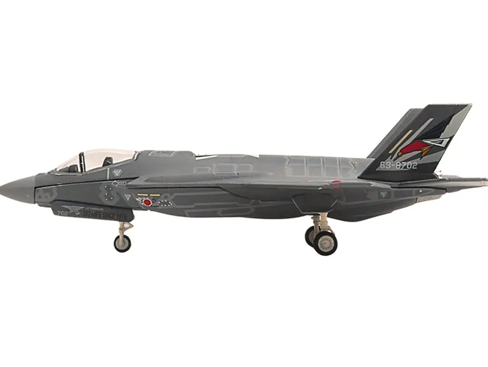 Lockheed Martin F-35A Lightning II Aircraft "50th Anniversary, 302 Hikotai, Misawa" (69-8702) Japan Air Self-Defense Force 1/200 Diecast Model Airplane by Herpa