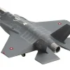 Lockheed Martin F-35A Lightning II Aircraft "Eskadrille 727, Skrydstrup Air Base" (L-007) Royal Danish Air Force 1/200 Diecast Model Airplane by Herpa