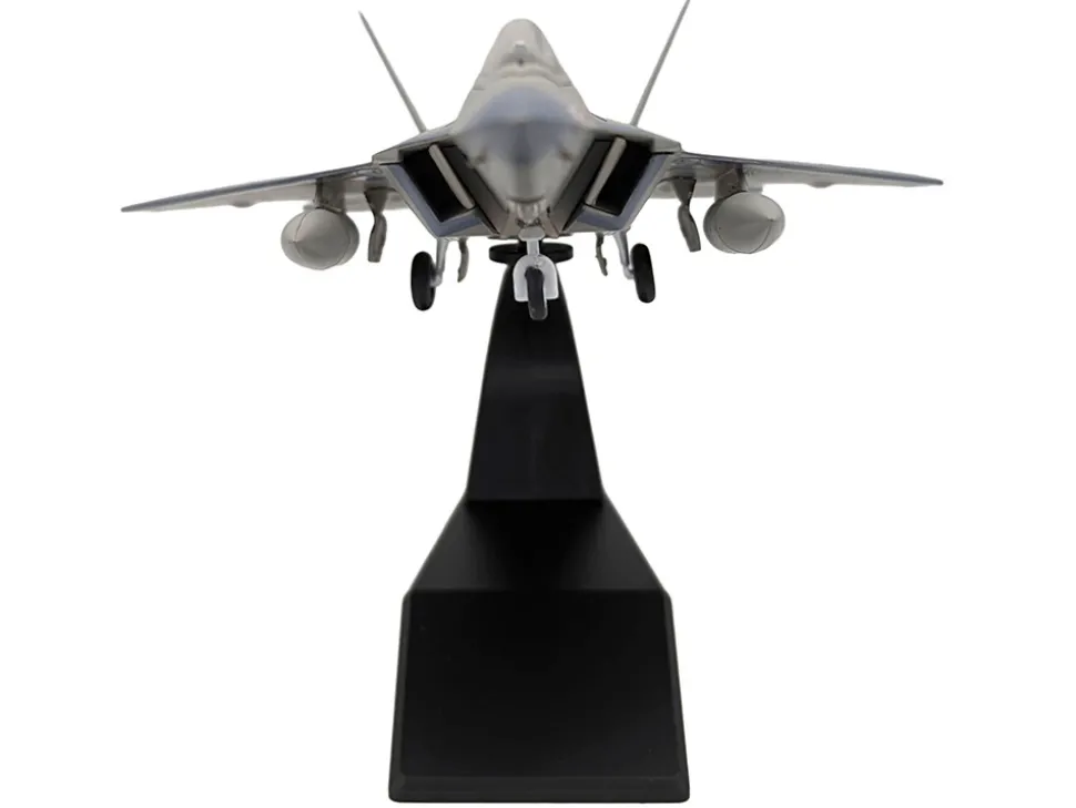 Lockheed Martin F-22A Raptor Aircraft "Spirit of America, 412th Test Wing, Edwards Air Force Base" (1997) United States Air Force 1/100 Diecast Model Airplane