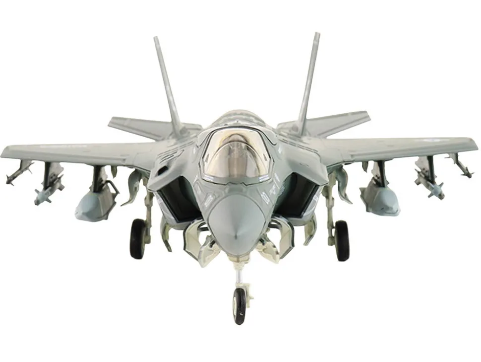 Lockheed Martin F-35B Lightning II Aircraft (Beast Mode) "170533, VMFA-533 Hawks" (2025) United States Marine Corps "Air Power Series" 1/72 Diecast Model by Hobby Master