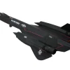 Lockheed SR-71B Blackbird Stealth Aircraft "9th Strategic Reconnaissance Wing, Beale Air Base, Gumby" United States Air Force 1/200 Diecast Model Airplane by Herpa