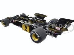 Lotus 72E 1973 Ronnie Peterson #2 1/18 Model Car Autoart 87329