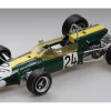 Lotus 48 #24 Jackie Oliver Formula One F1 "German GP" (1967) "Mythos Series" Limited Edition to 40 pieces Worldwide 1/18 Model Car by Tecnomodel