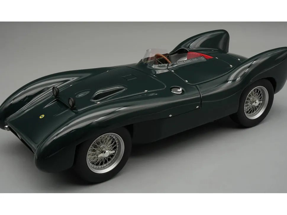 Lotus Mark IX British Racing Green "Press Version" (1955) "Mythos Series" Limited Edition to 40 pieces Worldwide 1/18 Model Car by Tecnomodel