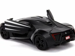 Lykan Hypersport Black Panther Theme Marvel Series 1/32 Diecast Model Car Jada 30302
