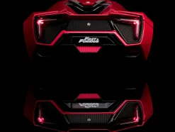 Lykan Hypersport Red Lights Dom Figurine Fast & Furious Movie 1/18 Diecast Model Car Jada 31140