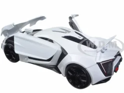 Lykan Hypersport White 1/24 Diecast Model Car Jada 98028
