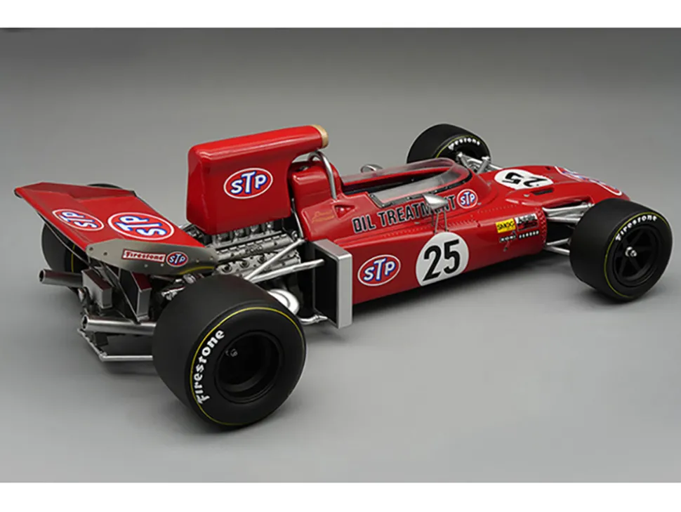 March 711 #25 Ronnie Peterson 2nd Place Formula One F1 "Italian GP" (1971) "Mythos Series" Limited Edition to 80 pieces Worldwide 1/18 Model Car by Tecnomodel