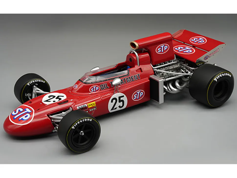 March 711 #25 Ronnie Peterson 2nd Place Formula One F1 "Italian GP" (1971) "Mythos Series" Limited Edition to 80 pieces Worldwide 1/18 Model Car by Tecnomodel