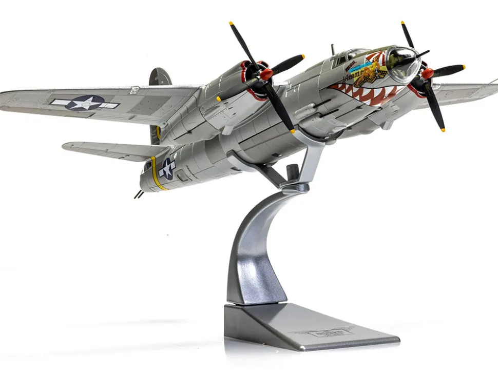 Martin B-26C-45-MO Marauder Aircraft "42-107752, Miss Arkansas, 444th BS, 320th BG, 12th Air Force" (1944) United States Army Air Forces "The Aviation Archive" Series 1/72 Diecast Model by Corgi