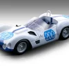Maserati Birdcage Tipo 61 #200 Umberto Maglioli Nino Vaccarella Targa Florio 1960 Limited Edition to 80 pieces Worldwide 1/18 Model Car Tecnomodel TM18-276G
