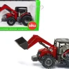 Massey Ferguson 8690 Tractor with Front Loader Red 1/50 Diecast Model Siku SK1985