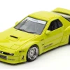Mazda RX-7 (FC3S) "Pandem Aero" RHD (Right Hand Drive) Lime Green "The Model Car Show Malaysia 2025 Event Edition" 1/64 Diecast Model Car by Inno Models