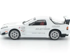 Mazda RX7 (FC3S) RE Amemiya RHD (Right Hand Drive) White 1/64 Diecast Model Car by Pop Race