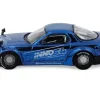 Mazda RX-7 (FD3S) RHD (Right Hand Drive) "Pandem Rocket Bunny" Blue Chrome "Tokyo Auto Salon 2026 Event Edition" 1/64 Diecast Model Car by Inno Models