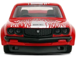 1974 Mazda RX-3 Red with Graphics "Fast & Furious" Series 1/32 Diecast Model Car by Jada