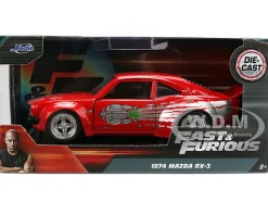1974 Mazda RX-3 Red with Graphics 