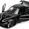 1995 Mazda RX 7 RHD Right Hand Drive Black and Black Panther Diecast Figure The Avengers Hollywood Rides Series 1/32 Diecast Model Car Jada 33078