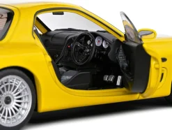 1994 Mazda RX7 Type RS (FD3RS) RHD (Right Hand Drive) Yellow 1/18 Diecast Model Car by Solido