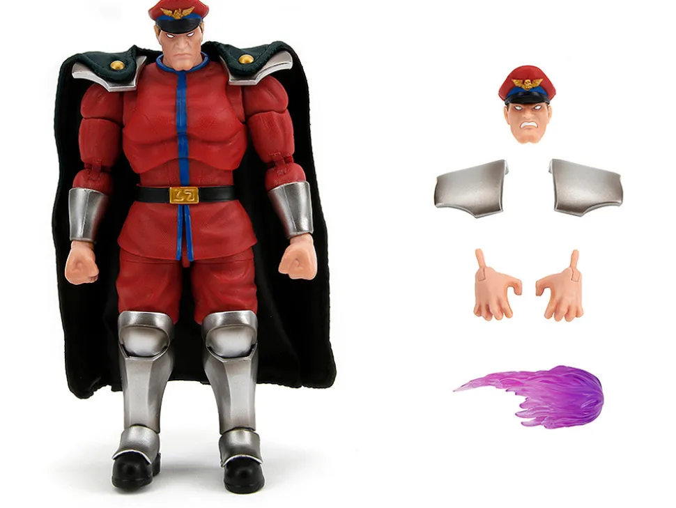 M. Bison 6" Moveable Figure with Accessories and Alternate Head and Hands "Ultra Street Fighter II: The Final Challengers" (2017) Video Game Model by Jada