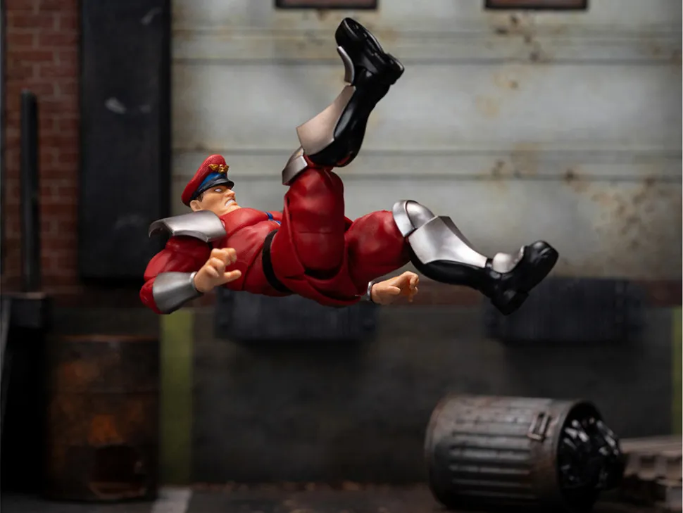 M. Bison 6" Moveable Figure with Accessories and Alternate Head and Hands "Ultra Street Fighter II: The Final Challengers" (2017) Video Game Model by Jada