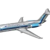 McDonnell Douglas DC-9-14 Commercial Aircraft "Eastern Air Lines" (N8910E) Silver with Blue Stripes 1/400 Diecast Model Airplane by V1:400