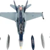 McDonnell Douglas F/A-18C Hornet Aircraft "VFA-34 Blue Blasters, USS Carl Vinson, Last Cruise" (2018) United States Navy 1/72 Diecast Model by JC Wings