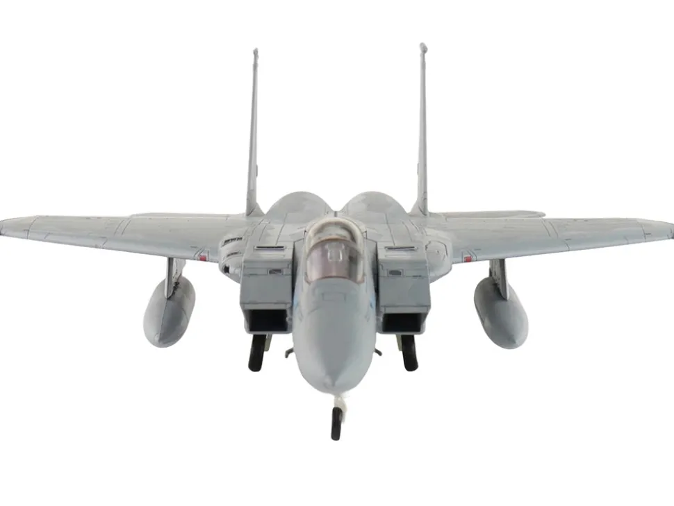 McDonnell Douglas F-15A Eagle Fighter Aircraft "76-0111, 318th Fighter Interceptor Squadron" United States Air Force "Air Power Series" 1/72 Diecast Model by Hobby Master