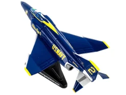 McDonnell Douglas F 4B Phantom II Fighter Aircraft Blue Angels United States Navy 1/155 Diecast Model Airplane Postage Stamp PS5384-5