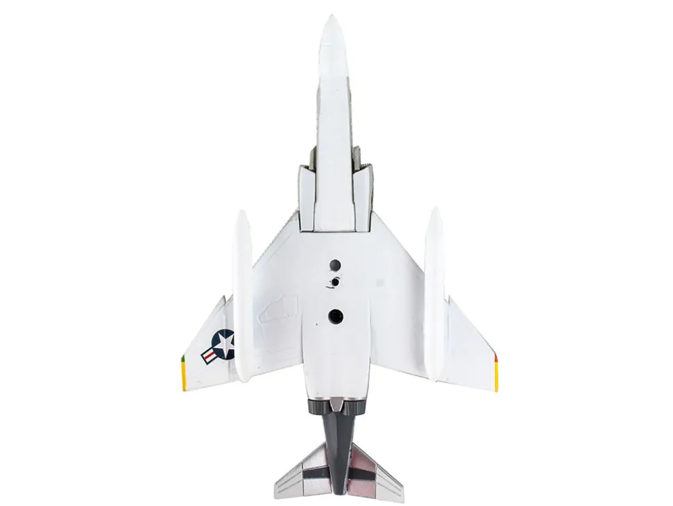 McDonnell Douglas F 4B Phantom II Fighter Aircraft VFA 84 Jolly Rogers United States Navy 1/155 Diecast Model Airplane Postage Stamp PS5384-4