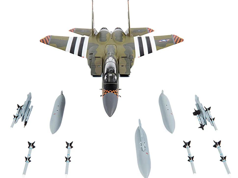 McDonnell Douglas F-15C Eagle Fighter Plane U.S. ANG 173rd Fighter Wing 2020 1/72 Diecast Model JC Wings JCW-72-F15-017