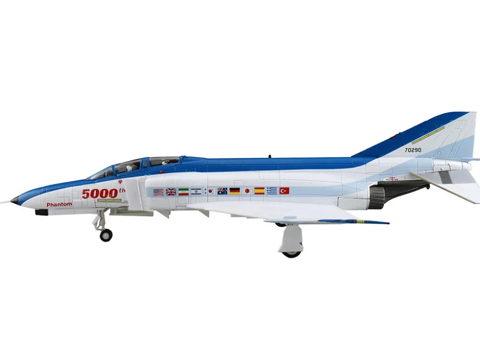 McDonnell Douglas F-4E Phantom II Fighter-Bomber Aircraft "70290, 5000th Phantom, St Louis" (1978) United States Air Force "Air Power Series" 1/72 Diecast Model by Hobby Master