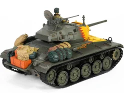 M24 Chaffee Light Tank Tiger Face 79th Tank Btn Han River South Korea 1950 United States Army Armoured Fighting Vehicle Series 1/32 Diecast Model Forces of Valor FOV-801002B